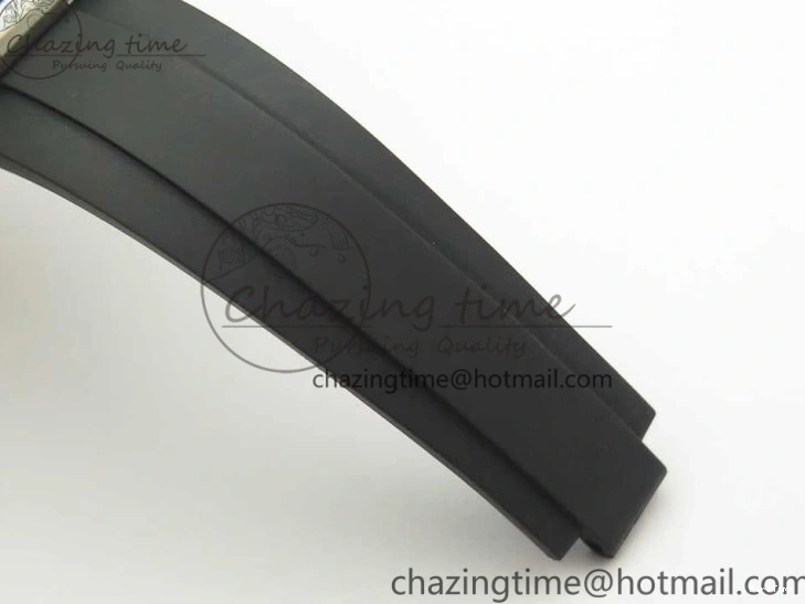 MiroTime 0217 Daytona 116519 Noob 1:1 Best Edition 904L SS Case Gray Black Dial on Black Rubber Strap SA4130 (Free Extra Strap) Durable 3336